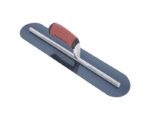 Marshalltown Glättkelle, Voll abgerundet, Gebogener Durasoft Griff, Blaustahl, Maße: 610x102 mm – Bild 4