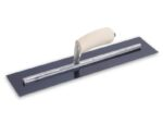 Marshalltown Glättkelle gebogenem Holzgriff, Blaustahl, Maße: 610x102 mm – Bild 5