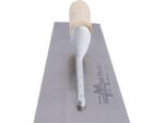Marshalltown Trockenwandkelle, Gerader Hartholzgriff, Carbonstahl, Maße: 356x114 mm – Bild 2