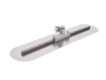 Marshalltown Spritzbeton Bodenglätter "Fresno", abgerundete Enden, Multi-Mount-Adapter, Carbonstahl, Maße: 610x127 mm
