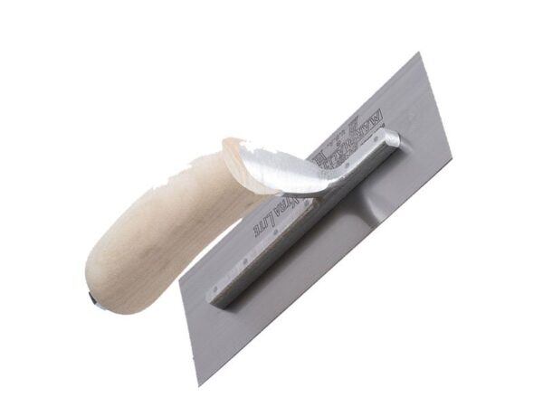 Marshalltown Mini-Kelle, Holzgriff, Carbonstahl, Maße: 203x76 mm