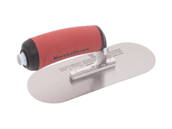 Marshalltown Poolkelle, Durasoft Griff, 5 sichtbare Nieten, Carbonstahl, Maße: 305x89 mm