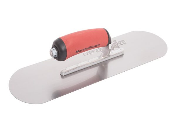 Marshalltown Poolkelle, Durasoft Griff, 8 sichtbare Nieten, Carbonstahl, Maße: 406x114 mm