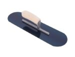 Marshalltown QLT Poolkelle, Holzgriff, 6 sichtbare Nieten, Blaustahl, Maße: 406x115 mm – Bild 4