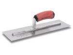 Marshalltown Gunite Kelle, gebogener Durasoft Griff, Carbonstahl, Maße: 356x102 mm – Bild 5