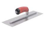 Marshalltown Gunite Kelle, gebogener Durasoft Griff, Carbonstahl, Maße: 356x102 mm