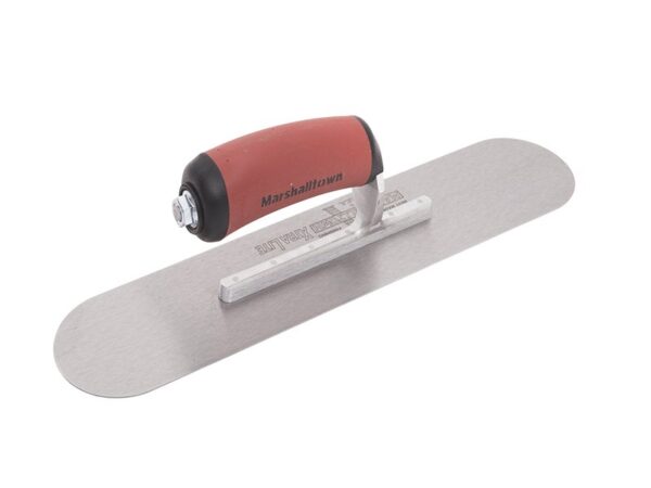 Marshalltown Poolkelle, 3 sichtbare Nieten, Durasoft Griff, Stahl, Maße: 254x76 mm
