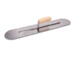Marshalltown Poolkelle, 14 sichtbare Nieten, Holzgriff, Edelstahl, Maße:559x115 mm – Bild 5