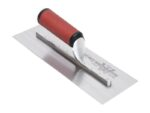 Marshalltown Glättkelle, Gerader Durasoft Griff, Carbonstahl, Maße: 305x102 mm – Bild 5