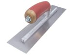 Marshalltown PermaShape Glättkelle "Broken-in", Durasoft Griff, Carbonstahl, Maße: 305x102 mm