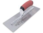 Marshalltown Glättkelle, Gebogener Durasoft Griff, Carbonstahl, Maße: 356x76 mm – Bild 5