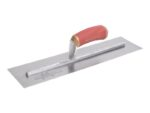 Marshalltown PermaShape Glättkelle "Broken-in", Durasoft Griff, Carbonstahl, Maße: 406x102 mm – Bild 5
