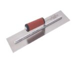 Marshalltown Glättkelle, Gerader Durasoft Griff, Carbonstahl, Maße: 457x102 mm