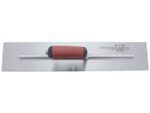 Marshalltown Glättkelle, Gebogener Durasoft Griff, Carbonstahl, Maße: 508x102 mm – Bild 5