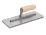 Marshalltown QLT Glättkelle, Holzgriff, Carbonstahl, Maße: 356x102 mm – Bild 6