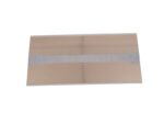 Marshalltown Glättkelle mit gebogener Holzgriff, Goldstahl, Maße: 356x127 mm – Bild 2