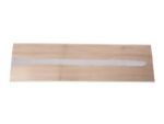 Marshalltown Glättkelle mit gebogener Holzgriff, Goldstahl, Maße: 406x127 mm – Bild 3