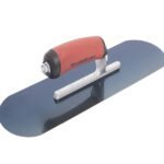 Marshalltown Poolkelle, Durasoft Griff, 6 sichtbare Nieten, Blaustahl, Maße: 356x102 mm