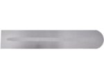 Marshalltown Glättkelle, vorne runde Front, Holzgriff, Carbonstahl, Maße: 406x102 mm – Bild 2