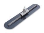 Marshalltown QLT Multi-Mount Bodenglätter "Fresno", abgerundete Enden, verstellb. Vollwinkel -Kippgelenk, Blaustahl, Maße: 762x127 mm – Bild 4