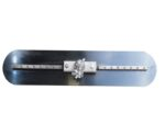 Marshalltown QLT Multi-Mount Bodenglätter "Fresno", abgerundete Enden, verstellb. Vollwinkel -Kippgelenk, Blaustahl, Maße: 762x127 mm – Bild 2