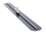 Marshalltown QLT Multi-Mount Bodenglätter "Fresno", abgerundete Enden, verstellb. Vollwinkel -Kippgelenk, Blaustahl, Maße: 1067x127 mm – Bild 2