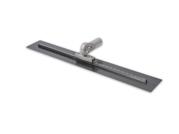 Marshalltown QLT Multi-Mount Bodenglätter "Fresno", eckige Enden, verstellb. Gewinde-Kippgelenk, Carbonstahl, Maße: 1067x127 mm