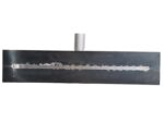 Marshalltown QLT Multi-Mount Bodenglätter "Fresno", eckige Enden, verstellb. Gewinde -Kippgelenk, Blaustahl, Maße: 762x127 mm