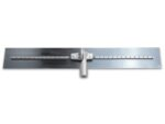Marshalltown QLT Multi-Mount Bodenglätter "Fresno", eckige Enden, verstellb. Gewinde -Kippgelenk, Blaustahl, Maße: 1219x127 mm – Bild 3
