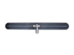 Marshalltown QLT Multi-Mount Bodenglätter "Fresno", abgerundete Enden, verstellb. Gewinde -Kippgelenk, Blaustahl, Maße: 1219x127 mm – Bild 3