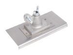 Marshalltown Vollwinkel Lauf-Kantenkelle, R 6 mm, L 10 mm, Edelstahl, Maße: 203x102 mm