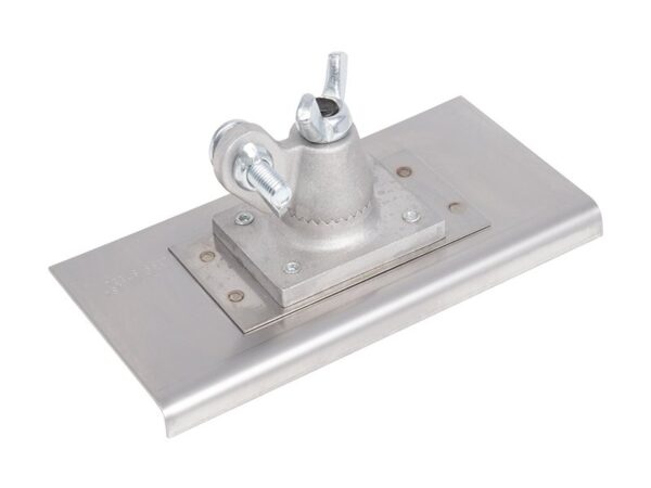 Marshalltown Vollwinkel Lauf-Kantenkelle, R 6 mm, L 10 mm, Edelstahl, Maße: 203x102 mm
