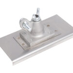 Marshalltown Vollwinkel Lauf-Kantenkelle, R 13 mm, L 16 mm, Edelstahl, Maße: 203x102 mm