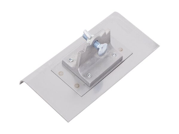 Marshalltown 2-Wege Lauf-Kantenkelle, R 10 m, L 13 mm, Edelstahl, Maße: 203x152 mm