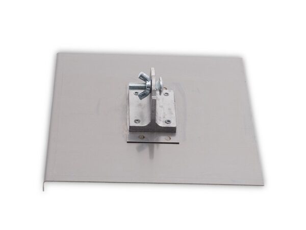 Marshalltown 2-Wege Lauf-Kantenkelle, R 3 m, L 13 mm, Edelstahl, Maße: 254x254 mm