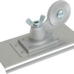 Marshalltown Vollwinkel Lauf-Kantenkelle, R 10 mm, L 13 mm, Edelstahl, Maße: 203x102 mm