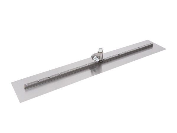 Marshalltown Bodenglätter "Fresno", eckige Enden, verstellb. Vollwinkel-Kippgelenk, Carbonstahl, Maße: 762x127 mm