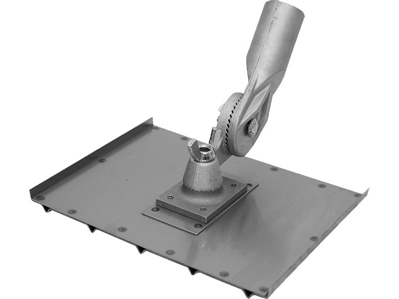 Marshalltown Lauf-Nutfräse Marshalltown Lauf-Nutfräse, 6x6 mm Rille, A 57 mm, Edelstahl, Maße: 203x254 mm – Bild 1