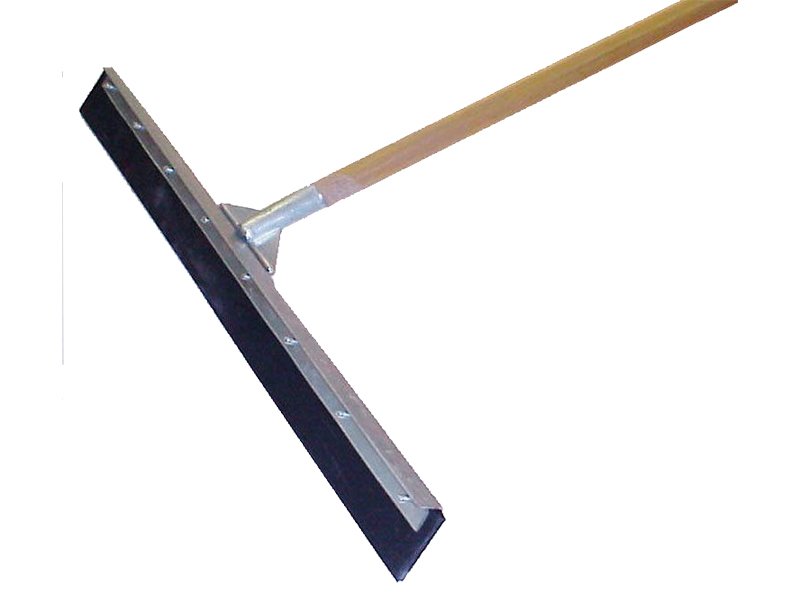 Marshalltown Asphalt Rakel Marshalltown Asphalt Rakel, 1524 mm Holzstiel mit geradem Blatt, Aluminium, Breite: 762 mm – Bild 1