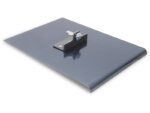Marshalltown QLT 2-Wege Lauf-Kantenkelle, R 6 mm, L 10 mm, Blaustahl, Maße: 229x356 mm – Bild 5