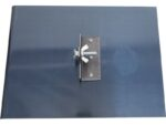 Marshalltown QLT 2-Wege Lauf-Kantenkelle, R 6 mm, L 10 mm, Blaustahl, Maße: 229x356 mm – Bild 3