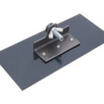 Marshalltown QLT 2-Wege Lauf-Kantenkelle, R 10 mm, L 13 mm, Blaustahl, Maße: 229x102 mm