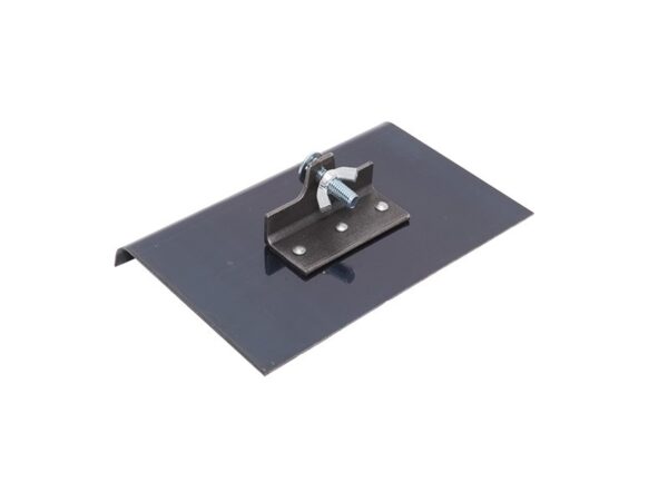 Marshalltown QLT 2-Wege Lauf-Kantenkelle, R 10 mm, L 13 mm, Blaustahl, Maße: 229x203 mm
