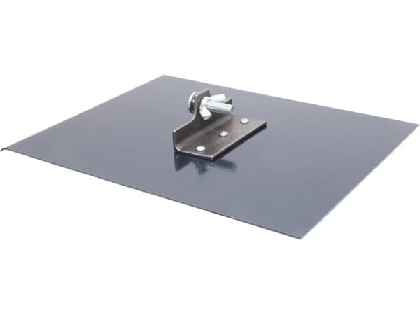 Marshalltown QLT 2-Wege Lauf-Kantenkelle, R 16 mm, L 19 mm, Blaustahl, Maße: 229x305 mm
