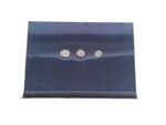 Marshalltown QLT 2-Wege Lauf-Kantenkelle, R 19 mm, L 22 mm, Blaustahl, Maße: 229x152 mm – Bild 2