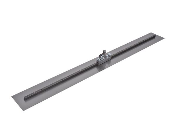Marshalltown Multi-Mount Bodenglätter "Fresno", eckige Enden, Drehgelenk-Adapter, Carbonstahl, Maße: 1219x127 mm