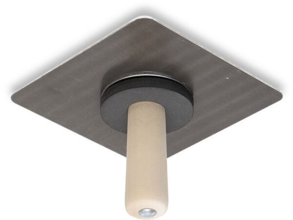 Marshalltown Hawk-Kelle mit Holzgriff, Magnesium, Maße: 203x203 mm