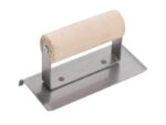 Marshalltown QLT Kantenkelle, Holzgriff, R 10mm, L 13 mm, Edelstahl, Maße: 152x102 mm – Bild 2