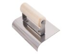 Marshalltown QLT Kantenkelle, Holzgriff, R 13mm, L 16mm, Edelstahl, Maße: 203x102 mm – Bild 4