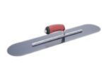 Marshalltown Poolkelle, Durasoft Griff, 14 sichtbare Nieten, Blaustahl, Maße: 610x127 mm